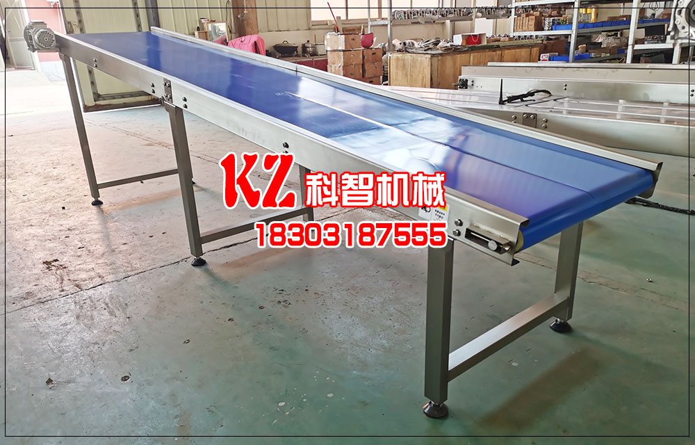 辣條包裝線(xiàn)不銹鋼皮帶輸送機(jī) 辣條包裝線(xiàn)不銹鋼皮帶輸送機(jī)